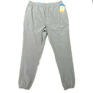 Columbia Omni-Shield Joggers Men's L Gray Hiking Performance Outdoor Pants NWT